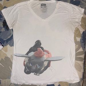 STAR WARS  Darth Vader riding Dumbo t-shirt sz XL